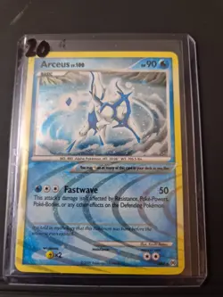 Pokemon Card Arceus Lv. 100 AR4 Holo Rare Platinum Arceus - Image 1