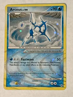 Arceus AR4 Arceus Holo Lv. 100 Pokemon Card - Image 1