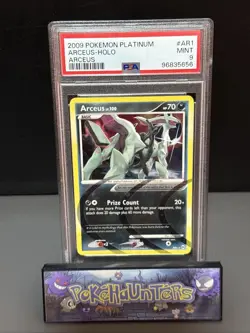 Pokemon Card Arceus Lv. 100 AR1 Holo Rare Platinum Arceus PSA 9 MINT - Image 1