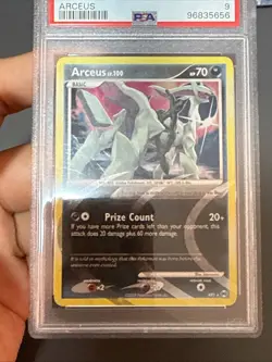 Pokemon Card Arceus Lv. 100 AR1 Holo Rare Platinum Arceus PSA 9 MINT - Image 2