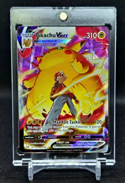PIKACHU VMAX TG17/TG30 POKEMON SWSH LOST ORIGIN TRAINER GALLERY FULL ART NM - Image 1