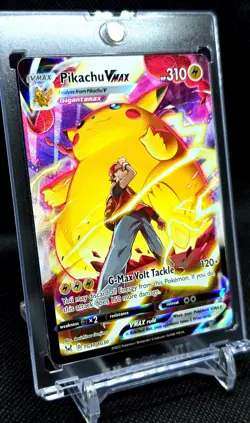 PIKACHU VMAX TG17/TG30 POKEMON SWSH LOST ORIGIN TRAINER GALLERY FULL ART NM - Image 2