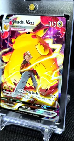 PIKACHU VMAX TG17/TG30 POKEMON SWSH LOST ORIGIN TRAINER GALLERY FULL ART NM - Image 3