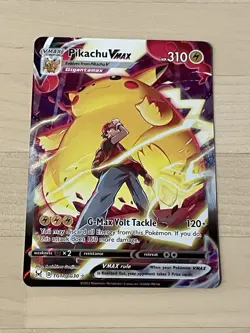 Pokemon Lost Origin Pikachu VMAX TG17/TG30 Full Art NM - Image 1