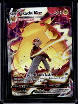 2022 Pokemon Lost Origin Pikachu VMAX Trainer Gallery Full Art Rare #TG17/TG30 - Image 1