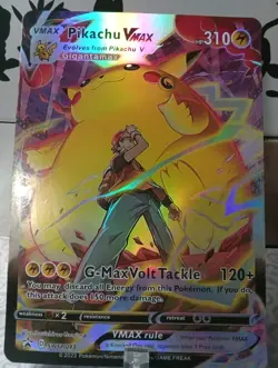 2022 Pokemon Lost Origin TG17/TG30 Pikachu Vmax Full Art Trainer Gallery - Image 1