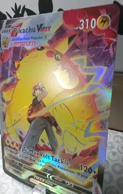 2022 Pokemon Lost Origin TG17/TG30 Pikachu Vmax Full Art Trainer Gallery - Image 2