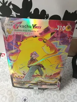 2022 Pokemon Lost Origin TG17/TG30 Pikachu Vmax Full Art Trainer Gallery - Image 3