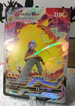 2022 Pokemon Lost Origin TG17/TG30 Pikachu Vmax Full Art Trainer Gallery - Image 4