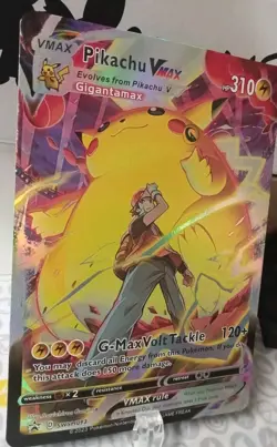 2022 Pokemon Lost Origin TG17/TG30 Pikachu Vmax Full Art Trainer Gallery - Image 5