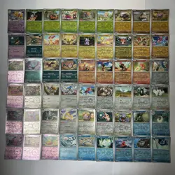 Pokemon TCG Paradox Rift Reverse Holo Card Lot / Bundle X54 No Duplicates NM/LP - Image 1