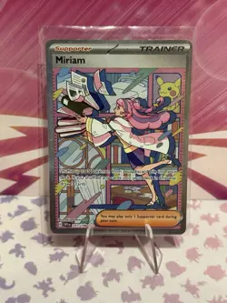 Pokemon TCG Miriam 251/198 - Scarlet Violet Special Illustration Rare SIR Card - Image 1