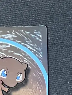1999 Pokemon Meiji Embossed Mew Promo Foil Card - Image 3