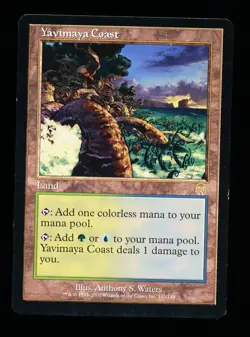 * * 1x Yavimaya Coast x1 * * Apocalypse MTG VLP-NM Very Light Play to Near Mint - Image 1