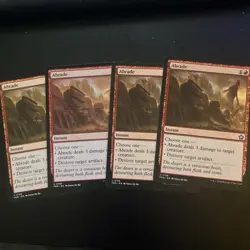 MTG Abrade Foundations Regular X4 - Image 1