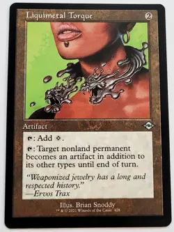 MTG Liquimetal Torque (Retro Frame) Modern Horizons 2 (428) NM - Image 1