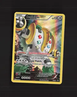 Regigigas XY82 XY Full Art Black Star Promo Holo Pokemon Card MP - Image 1