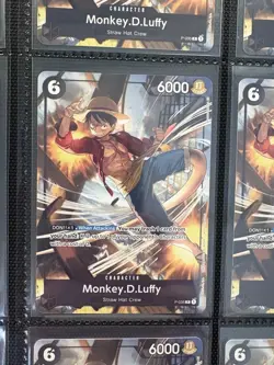 Monkey.D.Luffy (Pirates Party Vol. 3) P-035 One Piece Promotion Cards Alt Art - Image 1