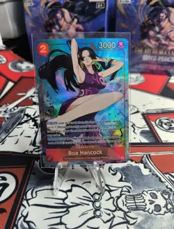 Boa Hancock (Alt Art) OP12-014 SR Legacy of the Master - ONE PIECE Card ENGLISH - Image 1