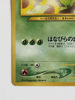 Sunflora No. 192 Neo Genesis old back vintage Japanese Pokemon Card From Japan - Image 4