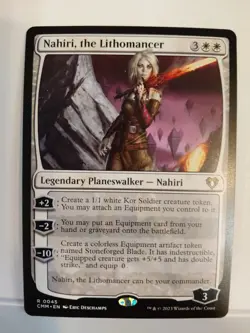 Nahiri, the Lithomancer Commander Masters Regular - Image 1