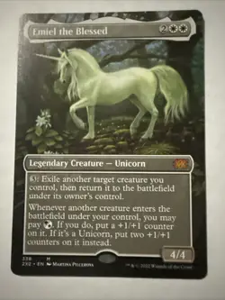 Emiel the Blessed (Borderless) Double Masters 2022 Regular - Image 1