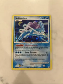Pokemon TCG Suicune Secret Wonders 19/132 Cracked Ice Holo Rare Card - Image 1