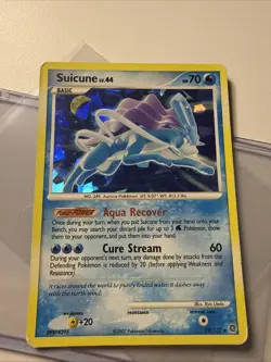 Pokemon TCG Suicune Secret Wonders 19/132 Cracked Ice Holo Rare Card - Image 1