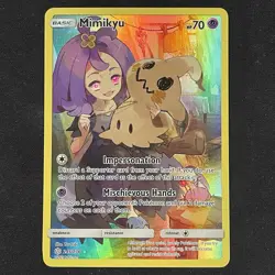 2019 Pokemon Cosmic Eclipse #245/236 Mimikyu (Secret) - Image 1