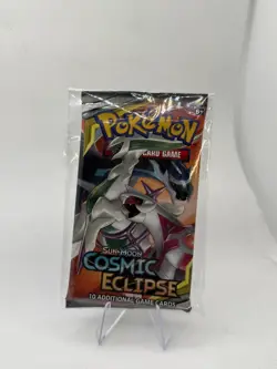 Pokemon TCG Sun And Moon Cosmic Eclipse Booster Pack Factory Sealed - Image 1