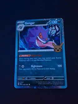 Pokemon Gengar TCG Cosmos Trick or Trade 2024 - Image 1