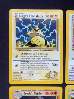 Pokemon Gym Heroes & Challenge WOTC Holo Bundle x4 2000 - Image 2