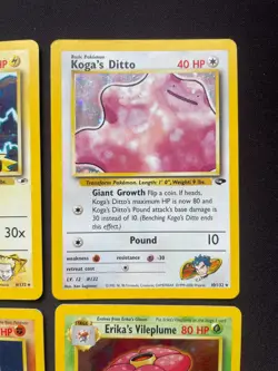 Pokemon Gym Heroes & Challenge WOTC Holo Bundle x4 2000 - Image 3