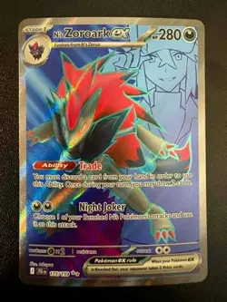 N's Zoroark ex - 175/159 - SV09 Journey Together - Pokemon TCG - Ultra Rare - NM - Image 1