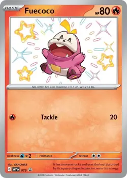 Fuecoco 079 Sv: Scarlet & Violet Promo Cards Holo - Image 1