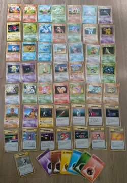 Pokemon Base Set - 56 Card Bundle Japanese - All Unique - Image 1