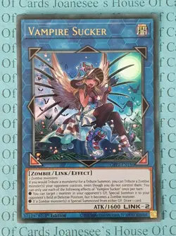 Vampire Sucker GFP2-EN150 Ultra Rare Yu-Gi-Oh Card 1st Edition New - Image 1