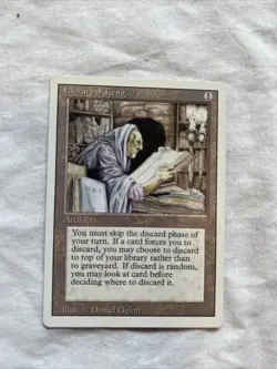 MTG - Library of Leng - 3rd Edition (Revised) - NM, English Magic - Image 1