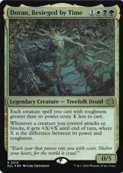 Doran, Besieged by Time Lorwyn Eclipsed Foil NM 215 - Image 1