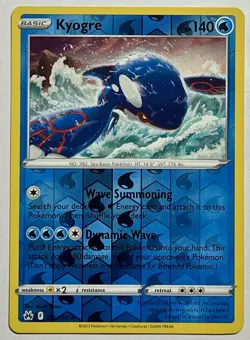 Kyogre 036/159 (MP) Reverse Holo Sword & Shield: Crown Zenith 2023 Pokemon - Image 1
