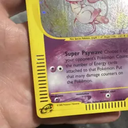 POKEMON TCG EXPEDITION BASE SET MEW #019/165 HOLO RARE 2002 50HP BASIC - Image 4
