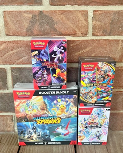 NEW-Pokemon TCG Surging Sparks/Destined Rivals/Prismatic/Mega Evolution Boosters - Image 1