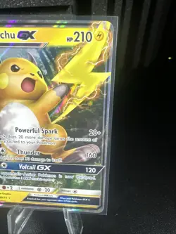 Pokemon TCG Raichu GX 29/73 Shining Legends Ultra Rare Full Art Holo NM - Image 3