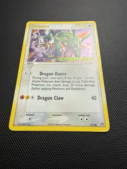 Rayquaza 9/106 - EX Emerald Reverse Holo Stamped - Pokemon TCG - MP - Image 2