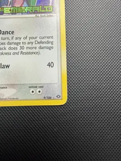 Rayquaza 9/106 - EX Emerald Reverse Holo Stamped - Pokemon TCG - MP - Image 3