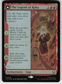 MTG The Legend of Roku Foil Avatar: The Last Airbender # 145 NM - Image 1
