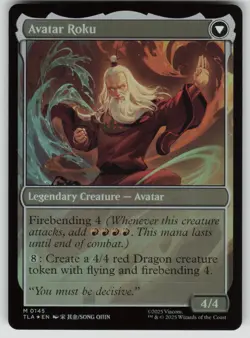 MTG The Legend of Roku Foil Avatar: The Last Airbender # 145 NM - Image 2
