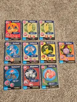 Pokemon Burger King PokeTrivia Cards 1999 (Assorted) 10 Cards Total - Image 1