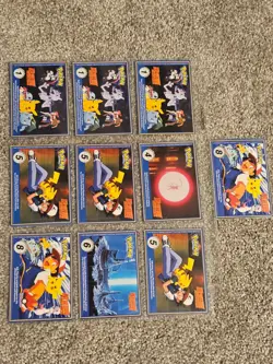 Pokemon Burger King PokeTrivia Cards 1999 (Assorted) 10 Cards Total - Image 2