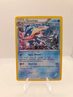 Pokemon TCG Greninja XY162 Holo Black Star Promo Card - 2016 - Image 1